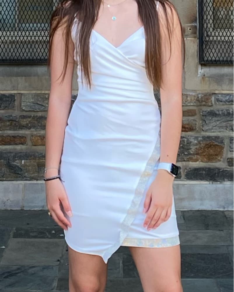 Short White Dress - Image 1