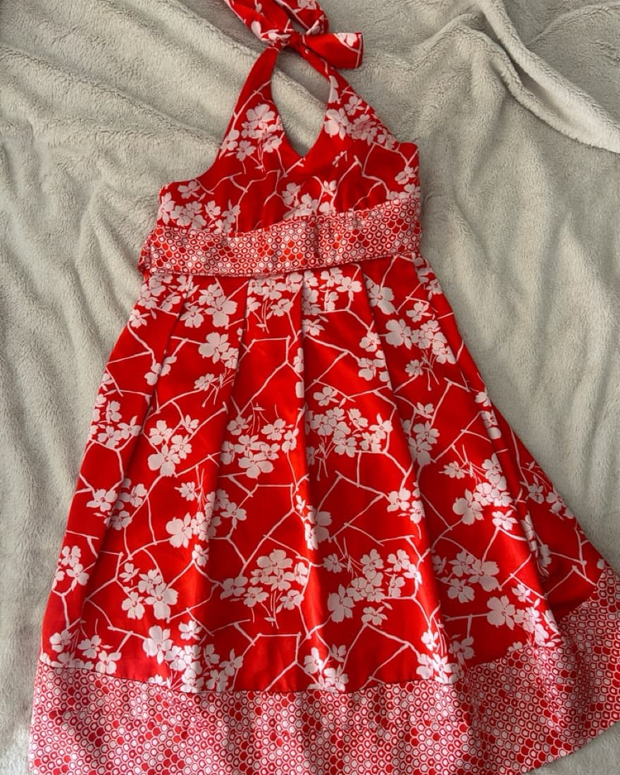 Vintage Halter Dress - Image 1