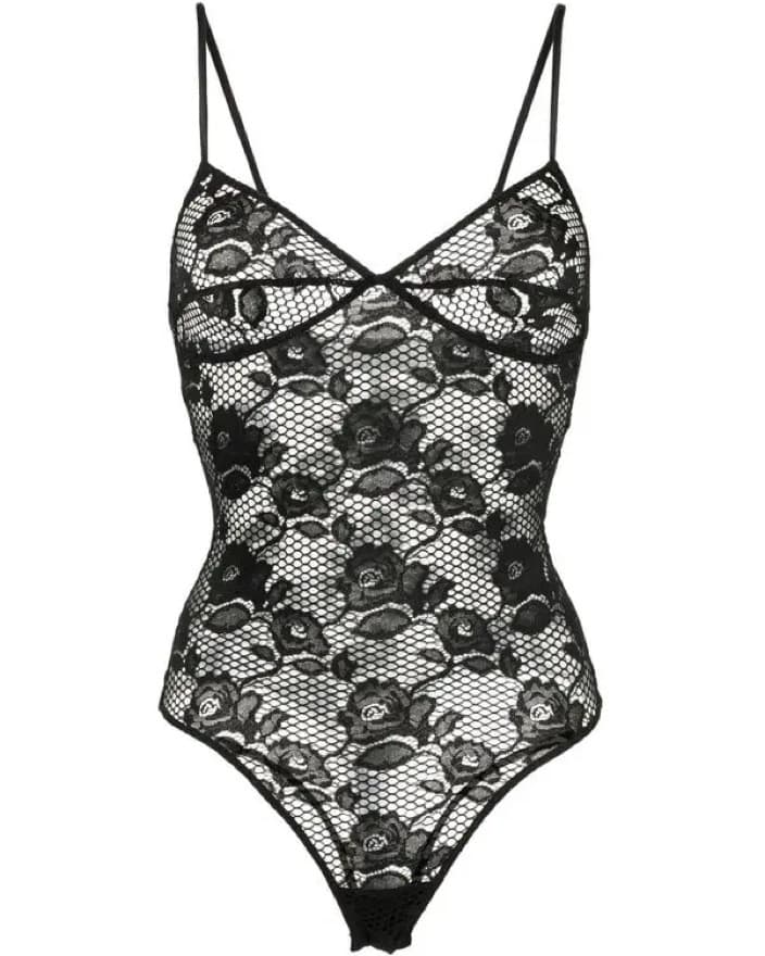 Fleur Du Mal Black Bodysuit  - Image 2
