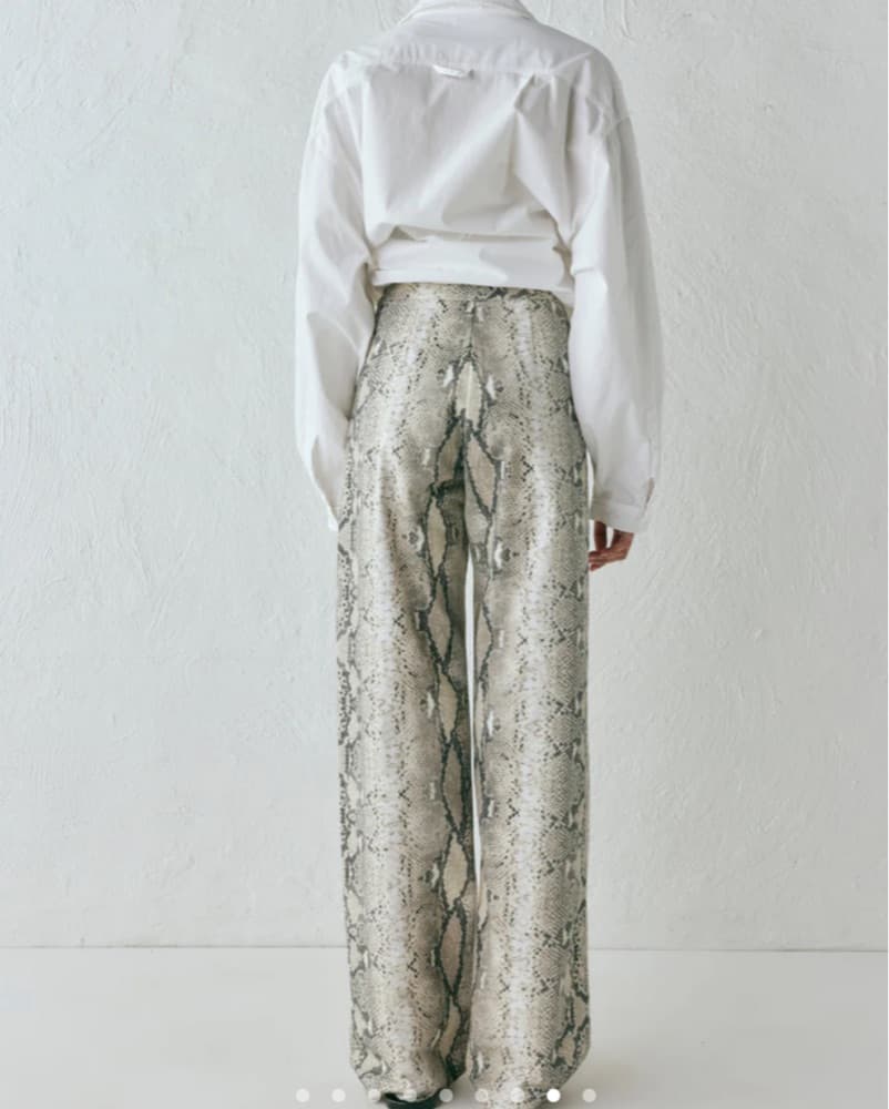 Vrg Grl Snake Print Pants - Image 3