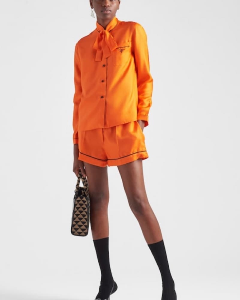Prada Twill Shorts - Image 1