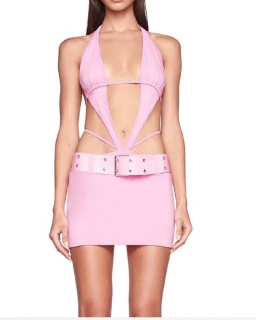 I.AM.GIA Pink Luira Mini Dress  - Image 1