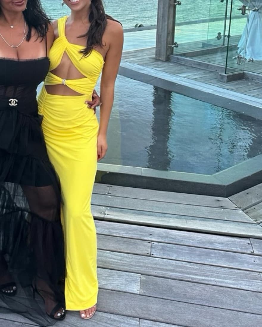 Yellow Maxi Gown  - Image 1