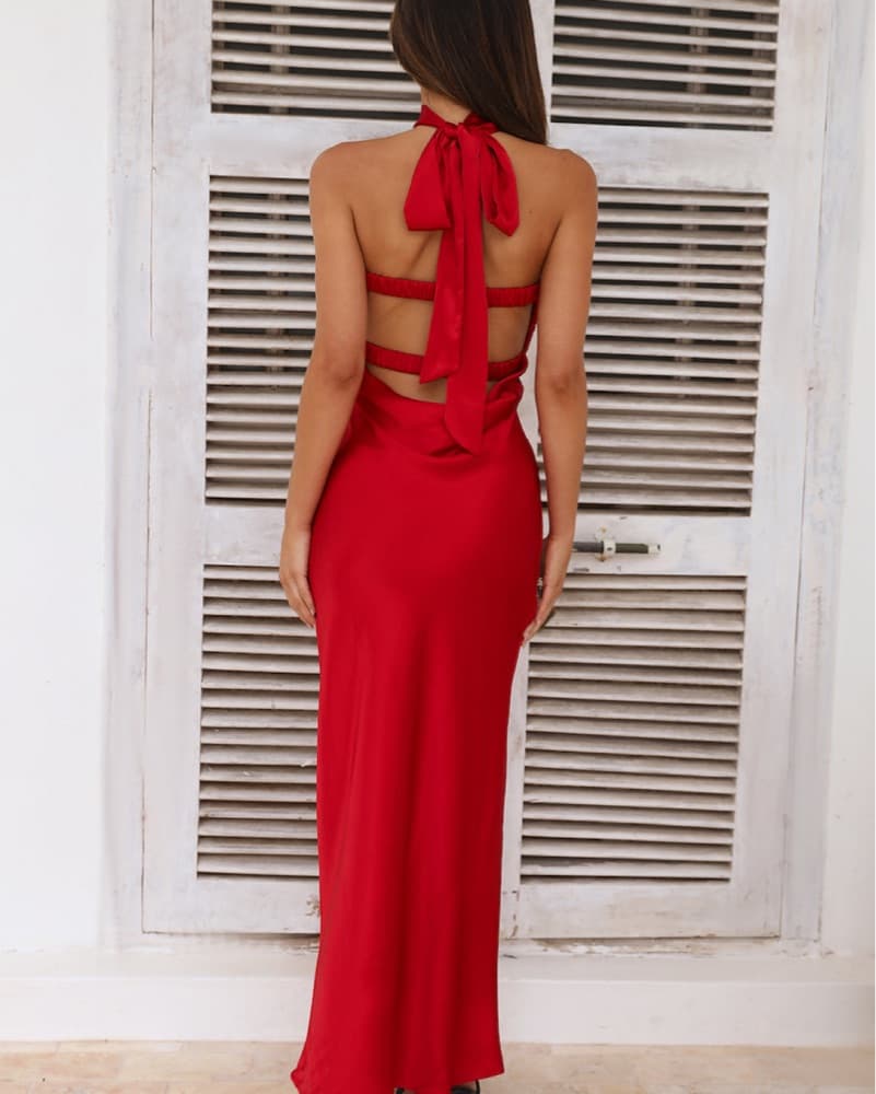 Hello Molly TREND LOVER SATIN MAXI - Image 3