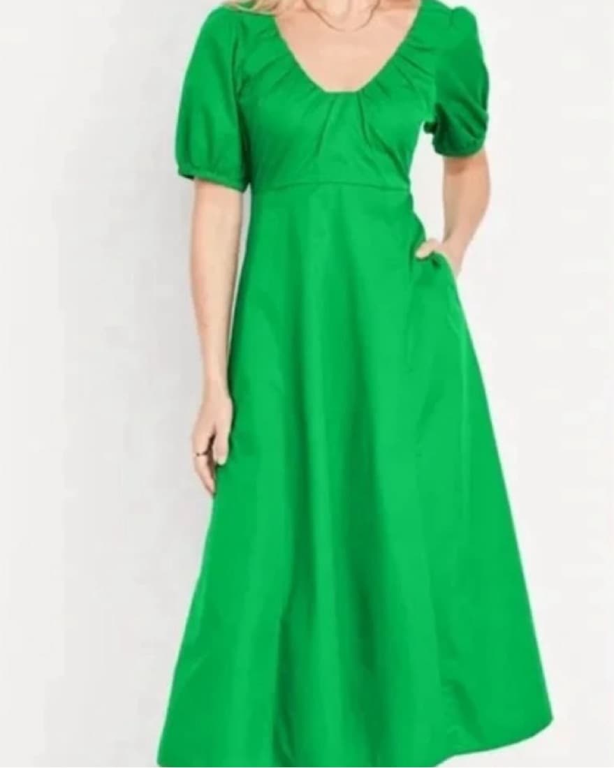 Green Midi Dress - Image 2