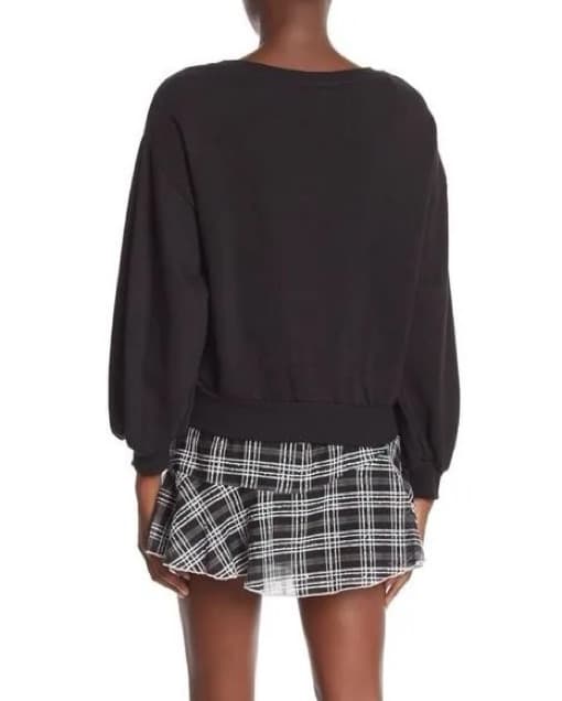 Parker Lucinda Puff Sleeve Sweatshirt - Image 2