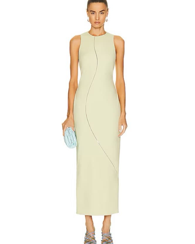Sir The Label - Esther Dress Pistachio  - Image 2