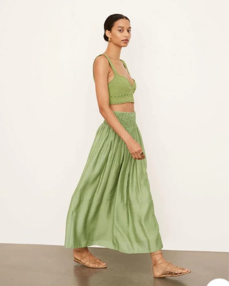 Vince Two Piece Skirt & Top Set - Image 3