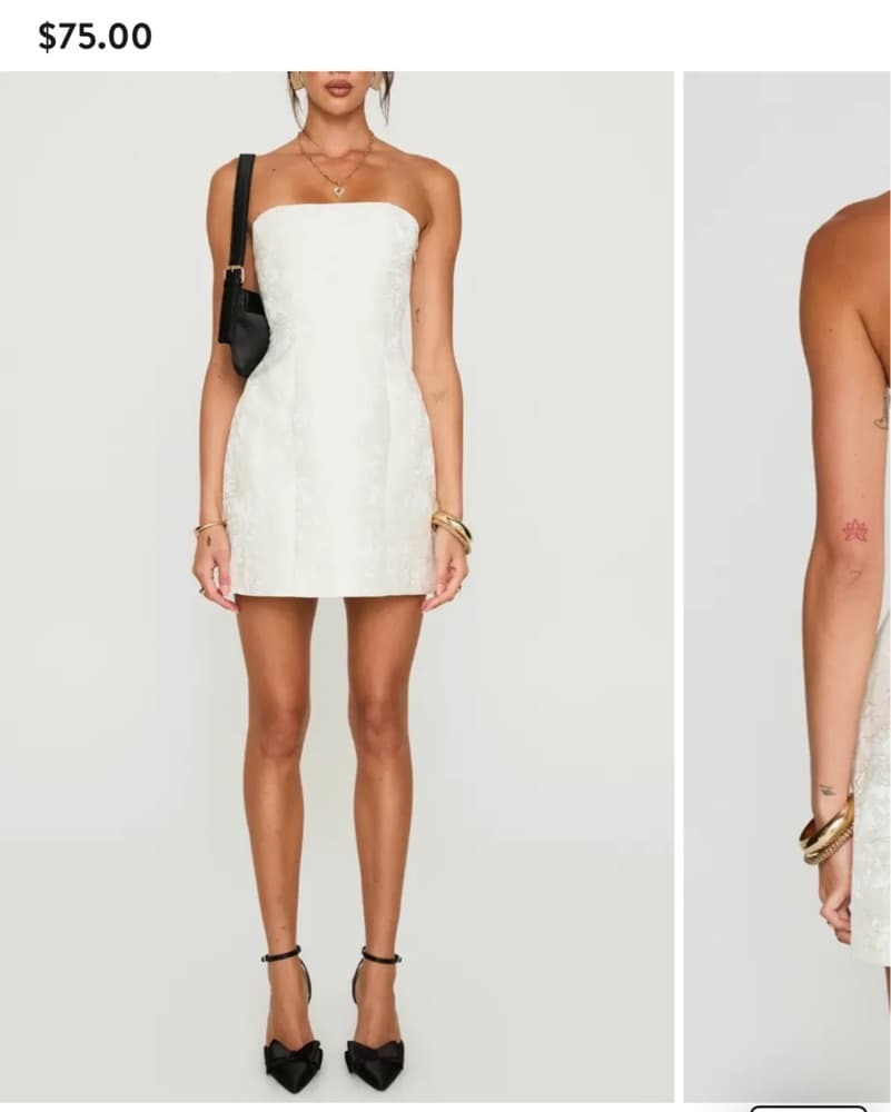 Princess Polly Bridal Dress - Image 2