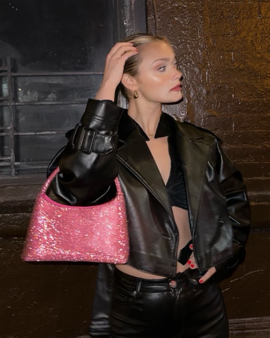 Barbie Pink Sparkle Bag - Image 1