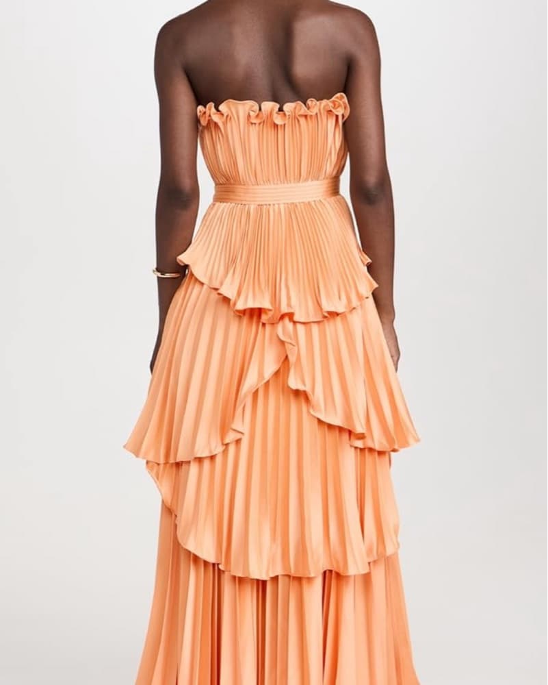 Amur Janey Tiered shell Midi Dress  - Image 2