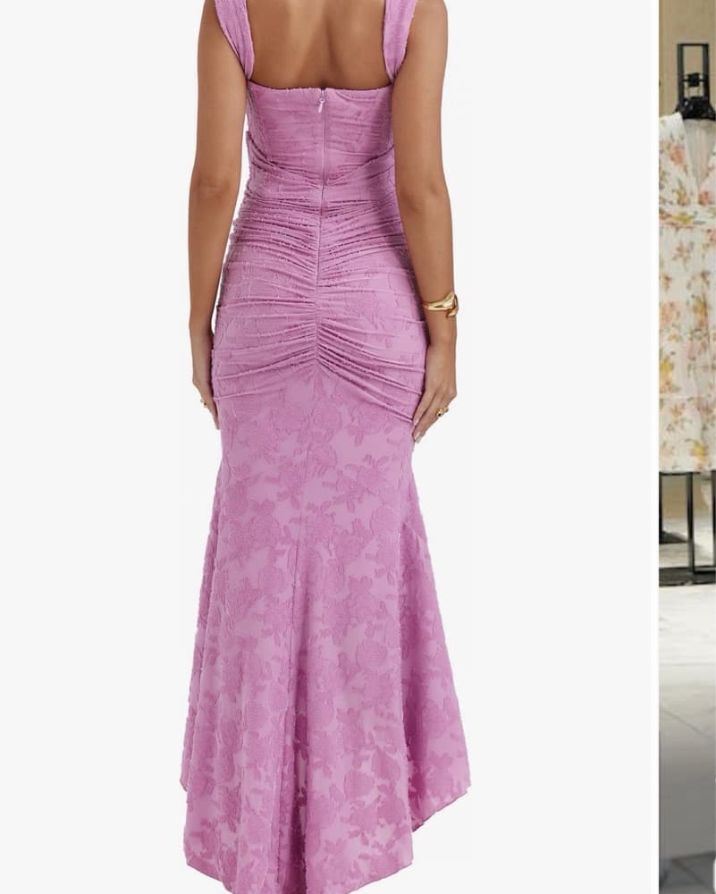 House Of Cb Cesca Pink Dress - Image 2