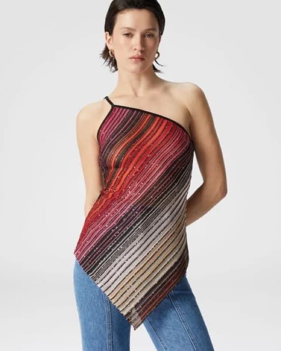 Missoni One Shoulder Top - Image 1
