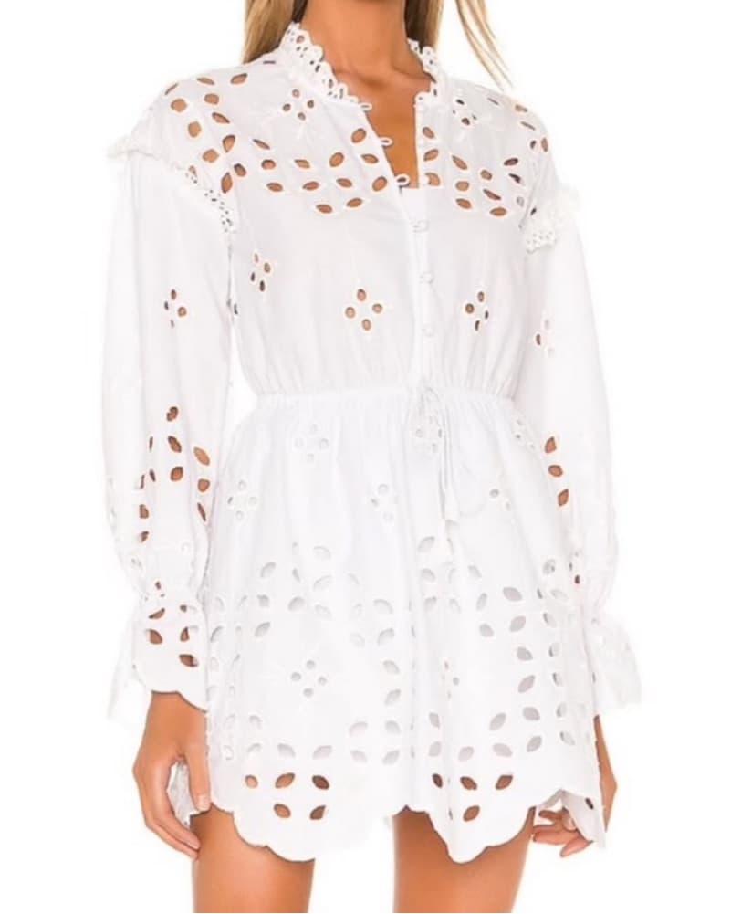 SAYLOR White Dress - Image 2