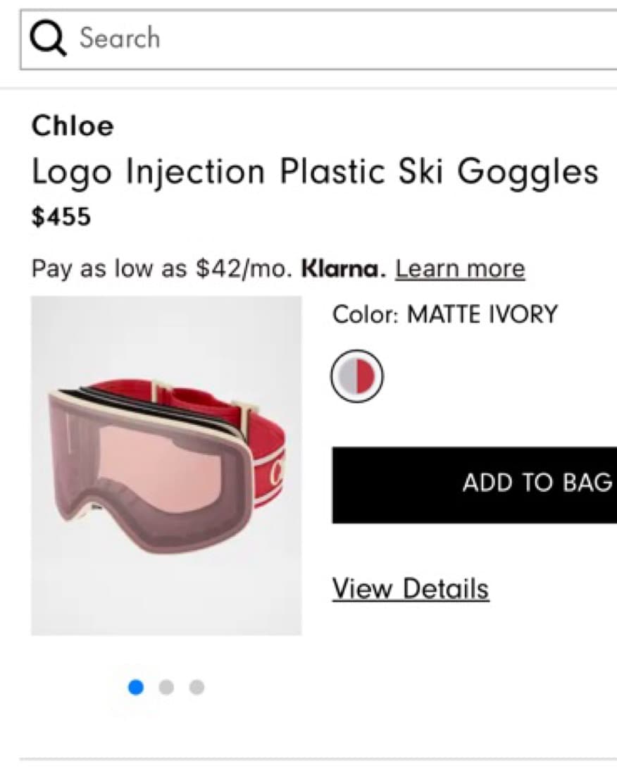 Chloe Ski Goggles  - Image 4