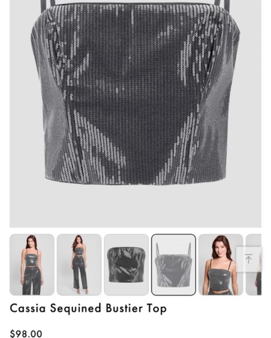 Guess Cassia Set Sequence Top & Pant - Image 4