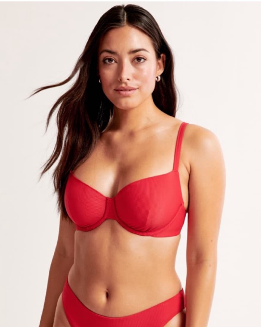 Abercrombie Curve Love 90s Bikini Top - Image 2