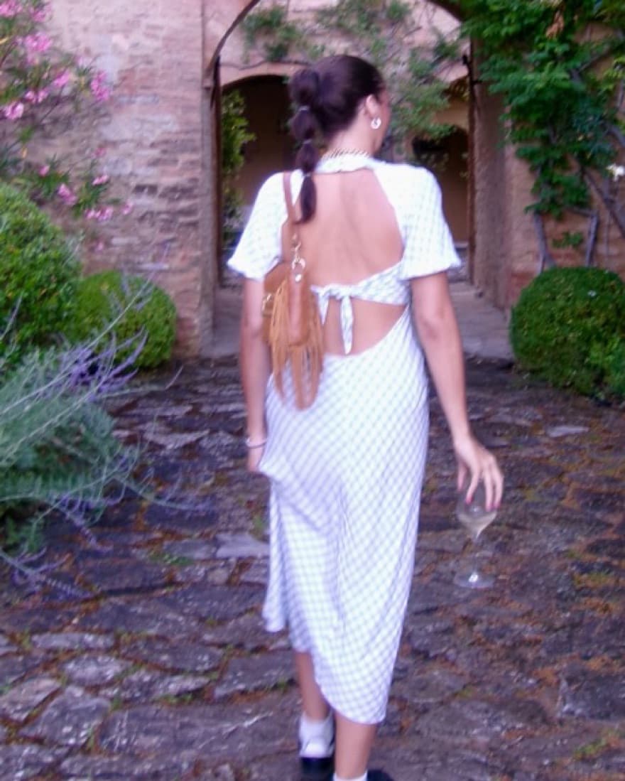 Rixo Gingham Dress  - Image 4