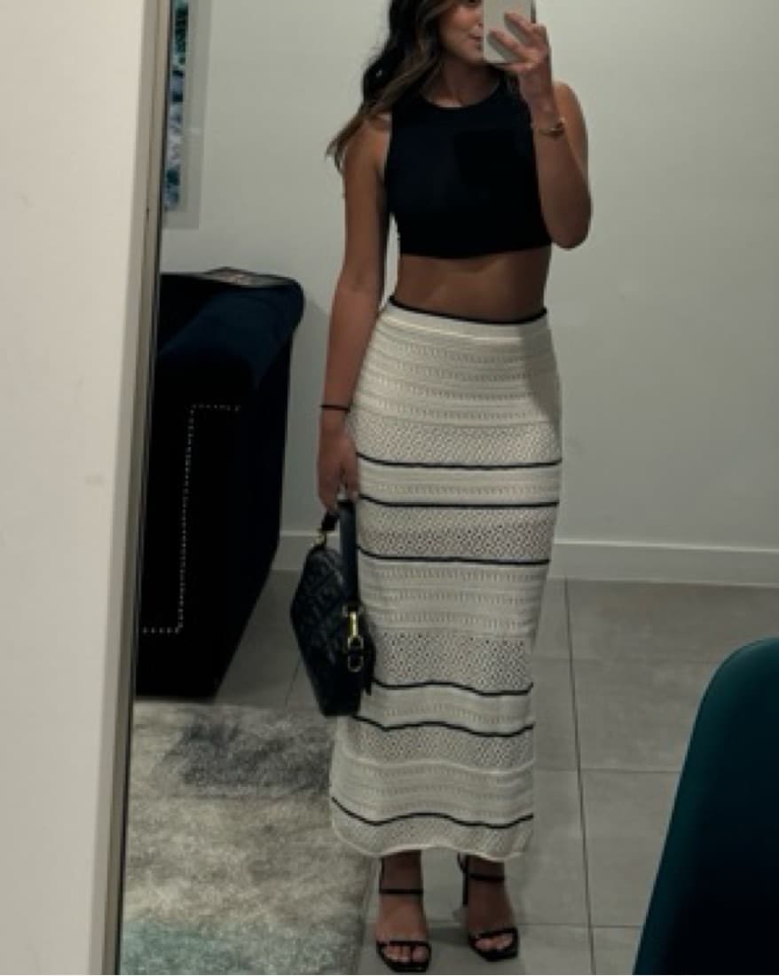 Maxi Crochet Skirt - Image 2