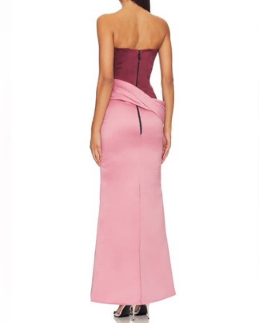 Nafsika Skourti Two-Tone Undressed Gown - Image 4