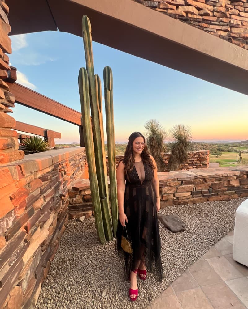 Black BCBG Gown - Image 1