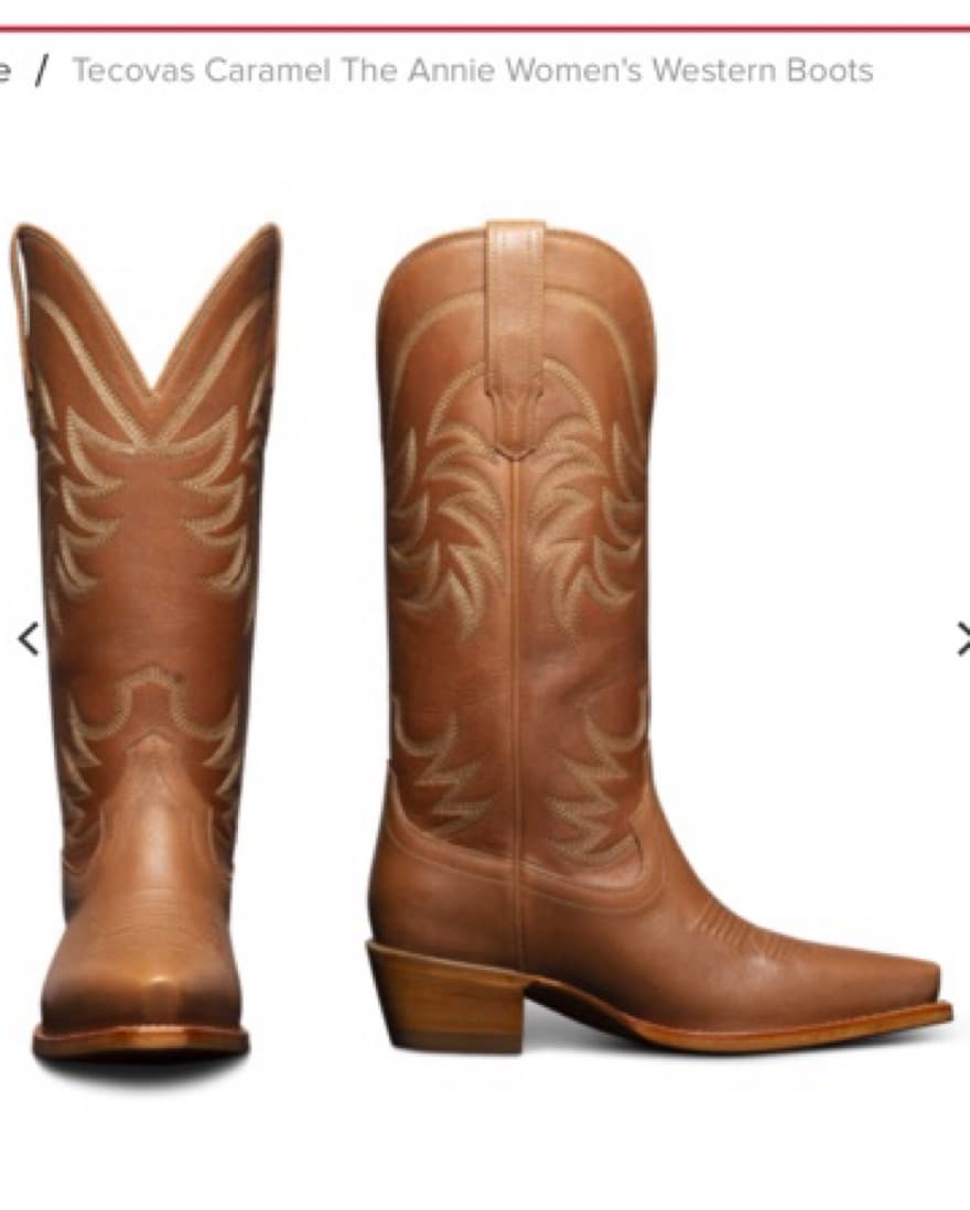 Tecovas The Annie Caramel Western Boot - Image 2