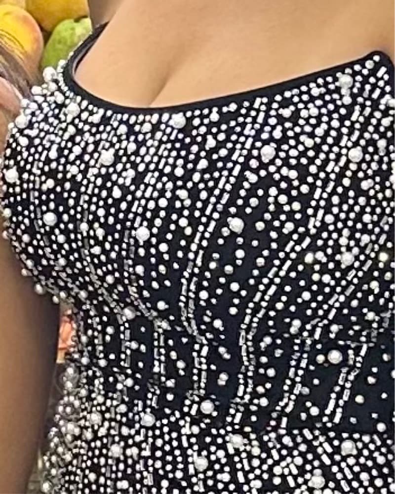 Dazzling Strapless Gown - Image 2