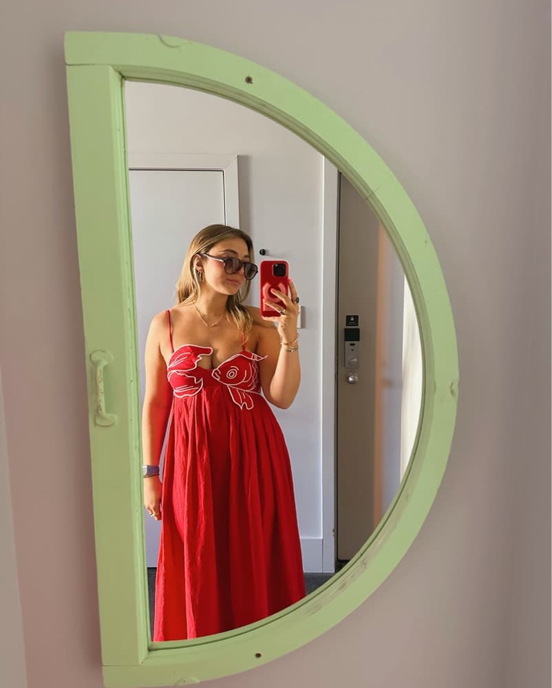 Farm Rio Fish Dress - Image 2