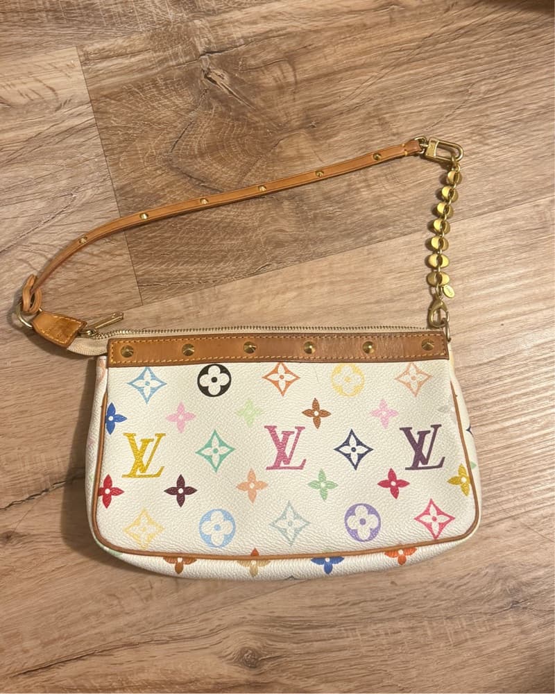 LV Multicolor Monogram Shoulder Bag - Image 2