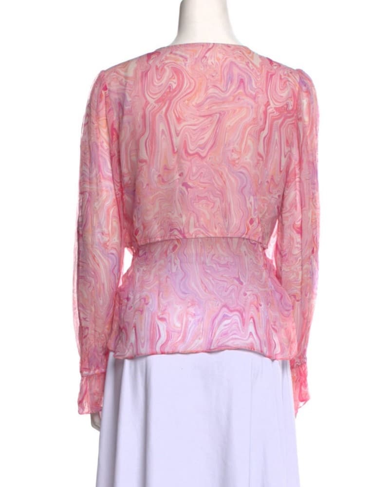 LoveShackFancy Beaded Butterfly Blouse - Image 2