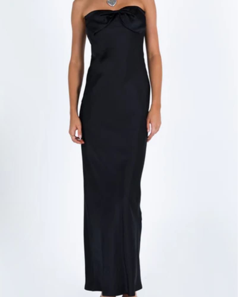 Kesy Bow Tie Maxi Dress - Image 1