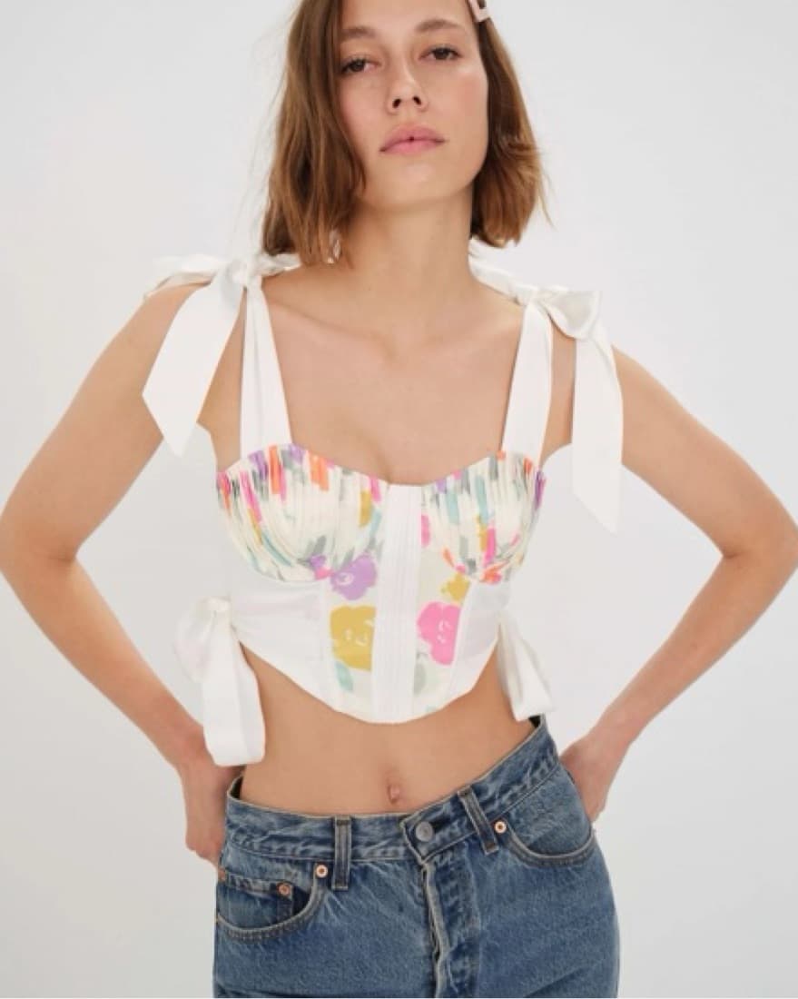 For Love & Lemons Bustier Top  - Image 1