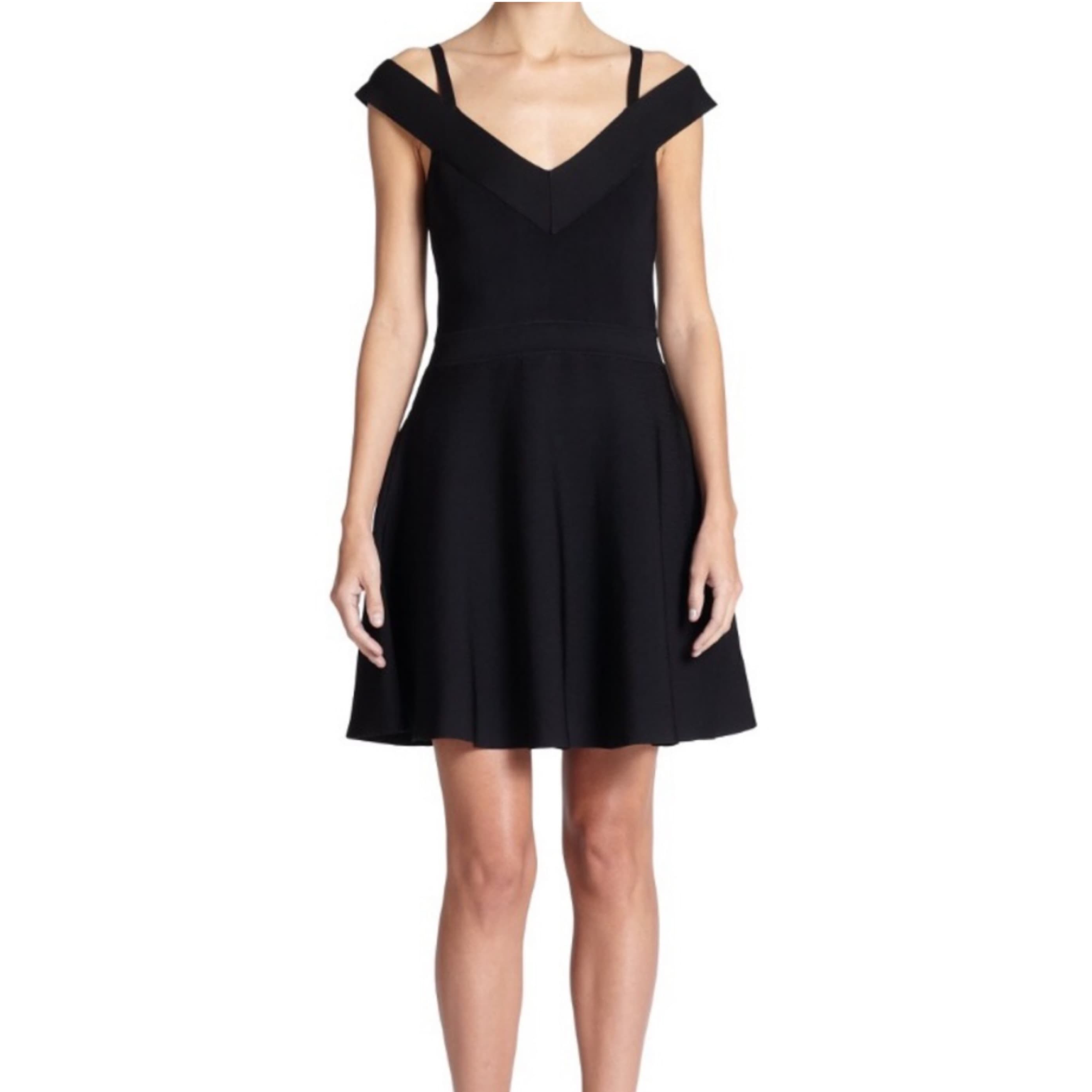Milly Black Dress, Size Petite - Image 1