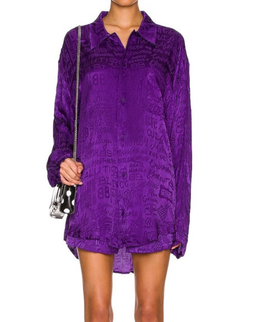 Balenciaga Purple Set  - Image 1