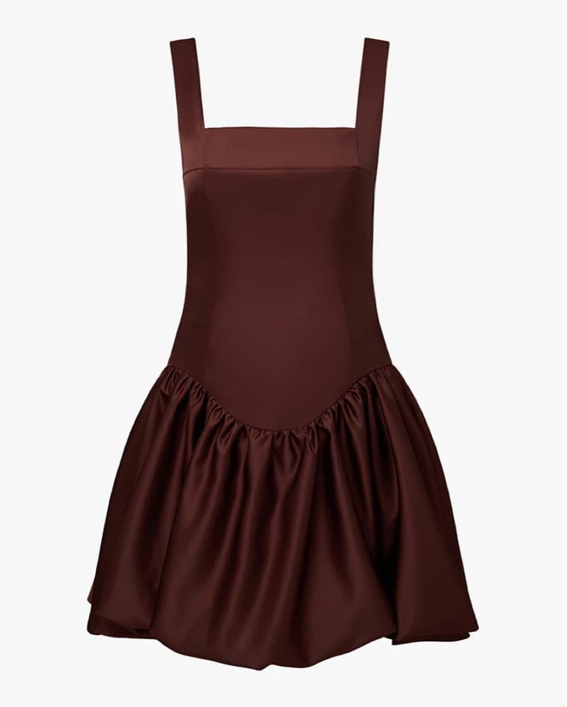 Weworewhat Bubble Skirt Corset Mini Dres - Image 2