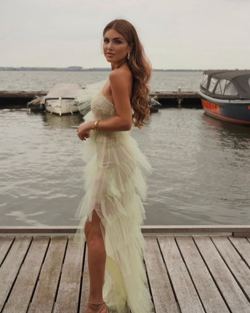 The Bar Henri Gown - Pistachio - Image 1