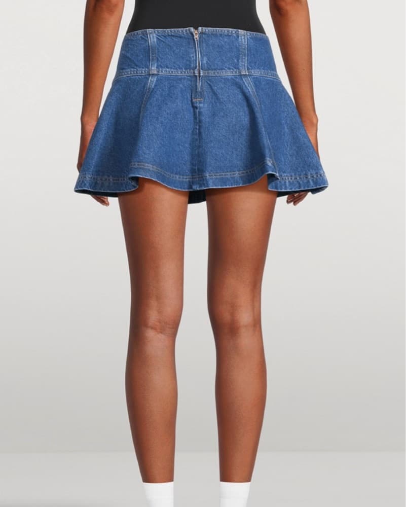 Reformation Bentley Denim Skirt  - Image 4
