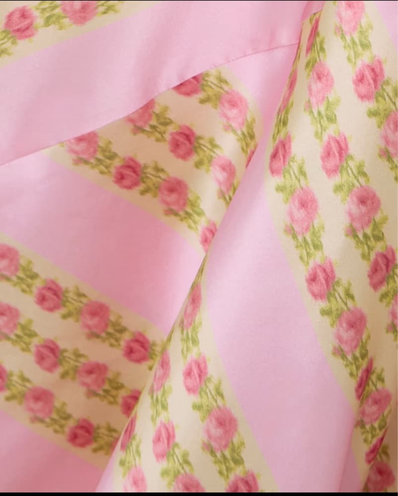 Loveshackfancy Floral Silk-satin Dress - Image 3
