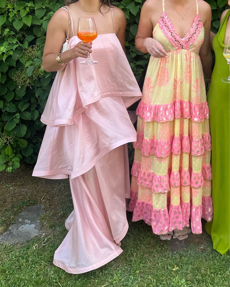 Noemi Tiered Voile Maxi Dress - Image 4