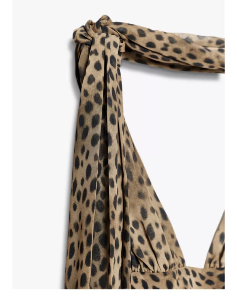 Zara Animal Print Dress - Image 3