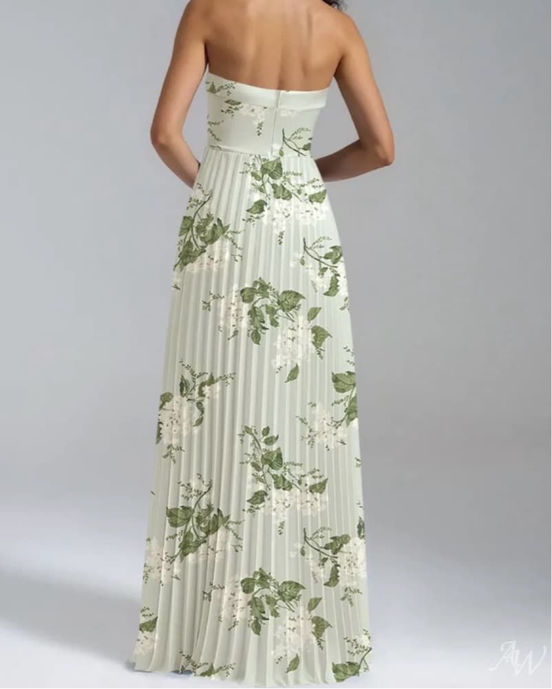 Floral Wedding Guest Dress - Image 2
