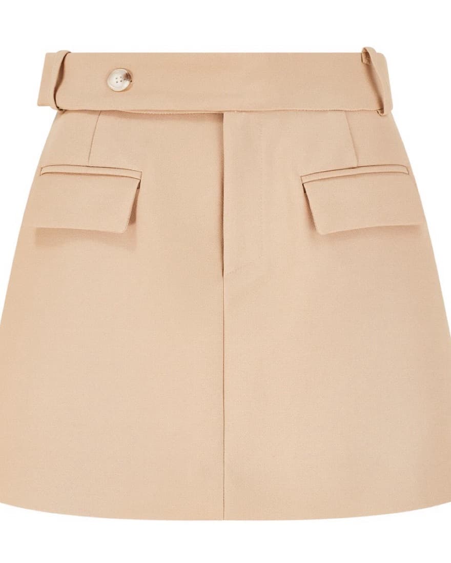 Odd Muse Mini Skirt Camel - Image 3