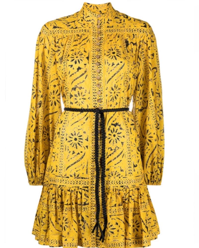 Zimmermann Lulu Drop Waist Dress - Image 1