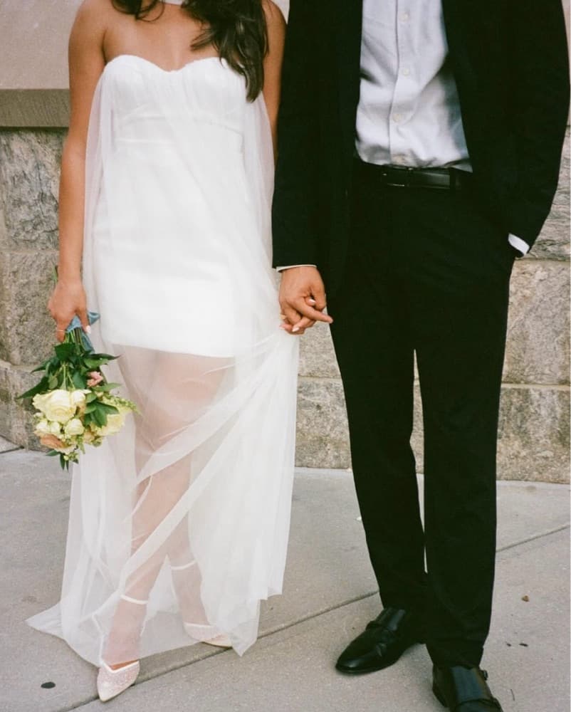 Meshki Bettany Strapless Tulle Gown - Image 5