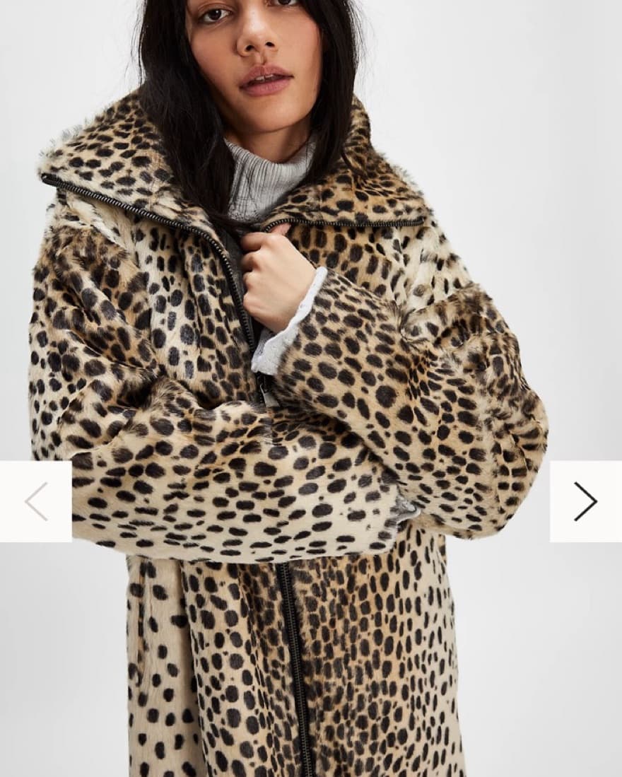 Lana Leopard Faux Fur Jacket - Image 1