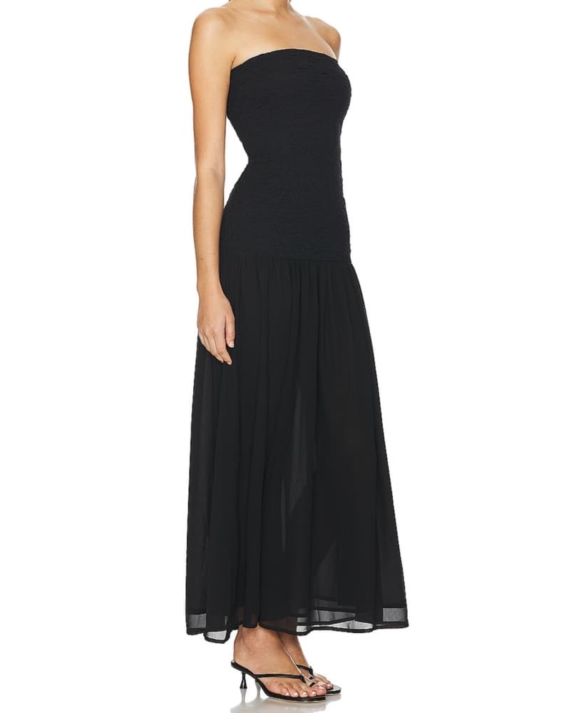 MORE TO COME Kian Maxi Dress in Black - Image 2