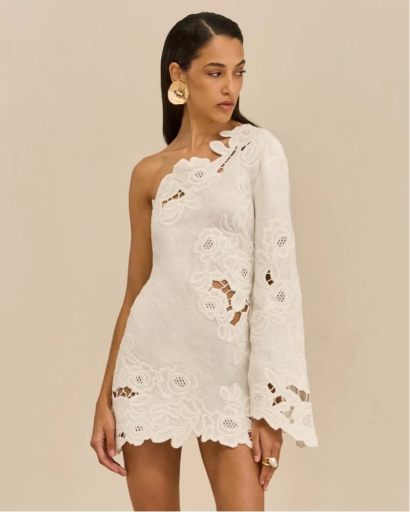 Marlena Dress White - 6 - Image 1