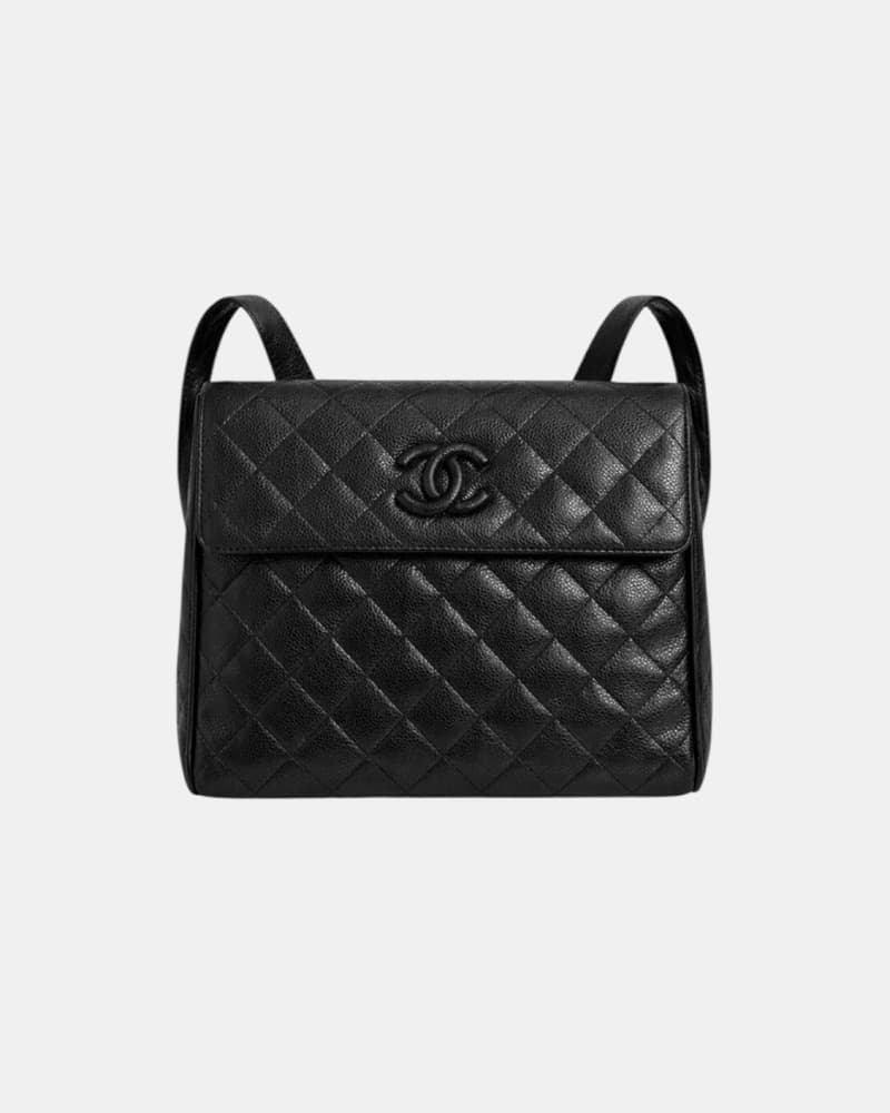 *VINTAGE* Chanel Black Crossbody Bag - Image 3