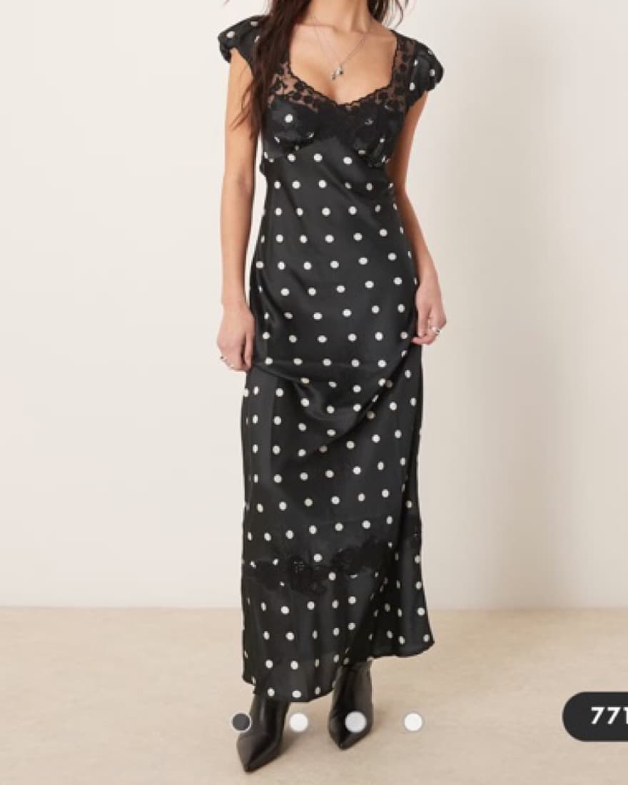 Polka Dot Free People Maxi - Image 1