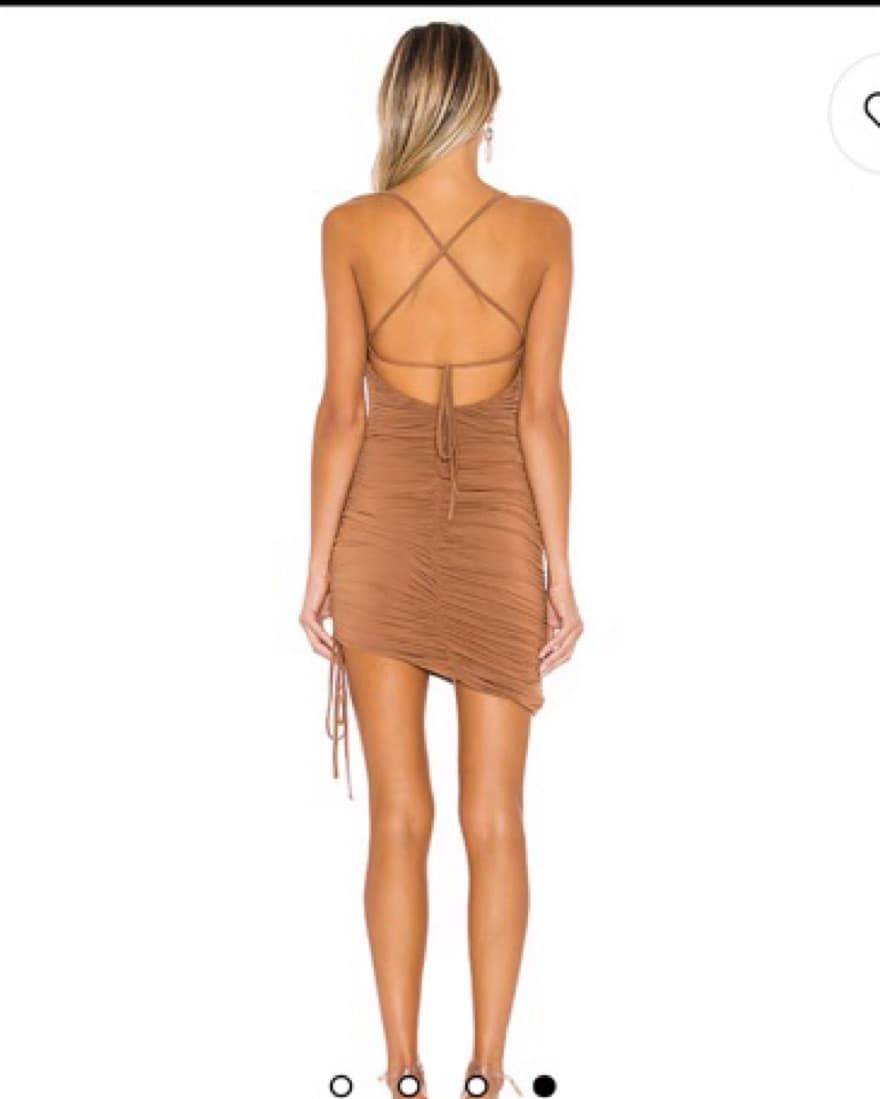 Majorelle Janice Mini Dress Brown - Image 2